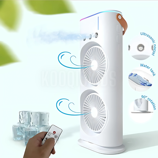 Portable Mist Cooling Fan WITH REMOTE