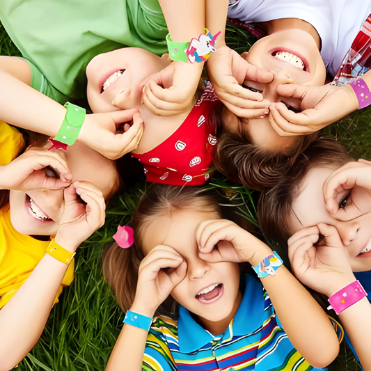 🦄 Unicorn Slap Band - Magical Wrist Accessory for Kids! (Pack of 2)