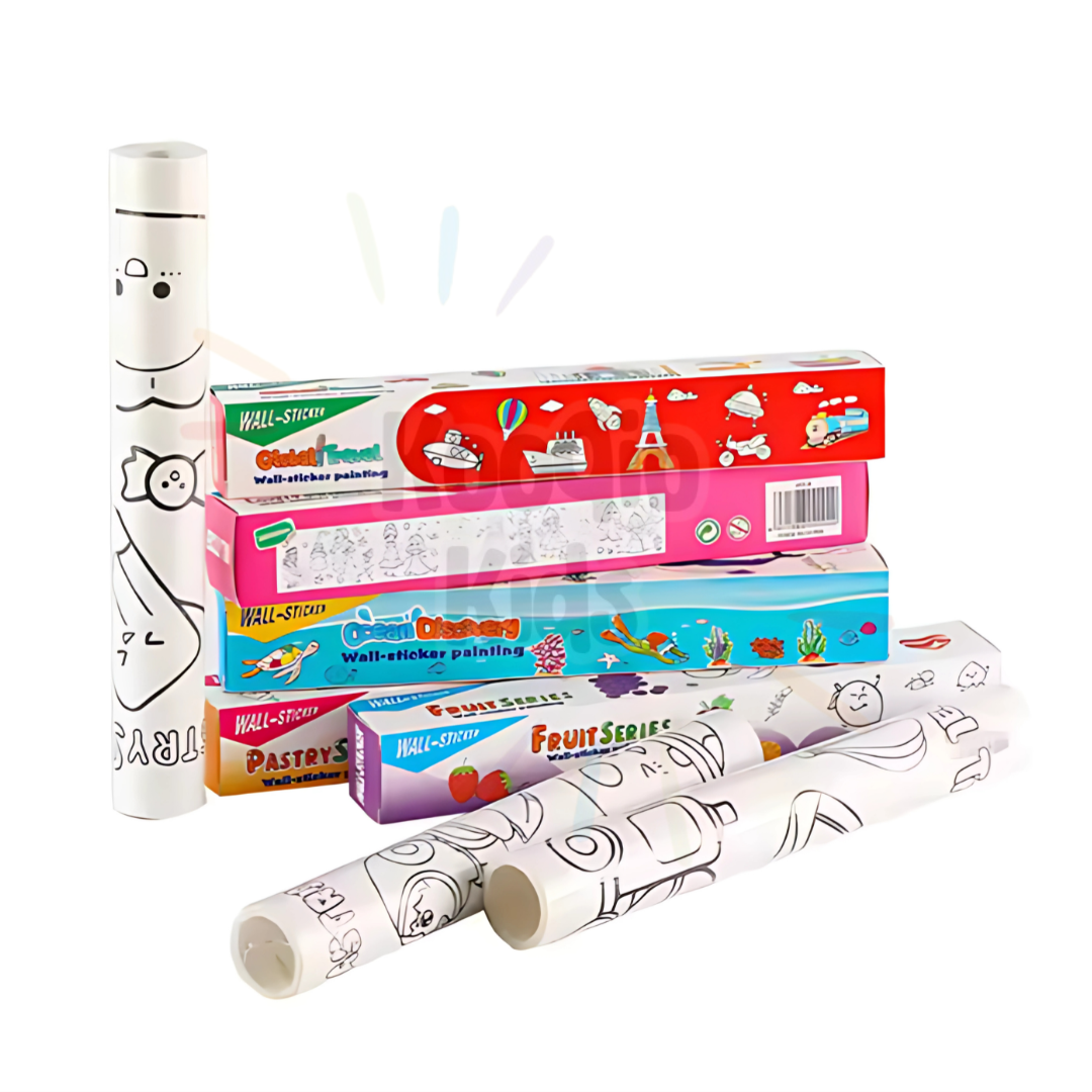 Art Drawing Paper Roll Kooqio Kids