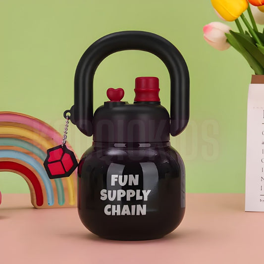 Fun Supply Chain Kettle Kids Water Bottle 500 ml | Hot & Cold Thermos
