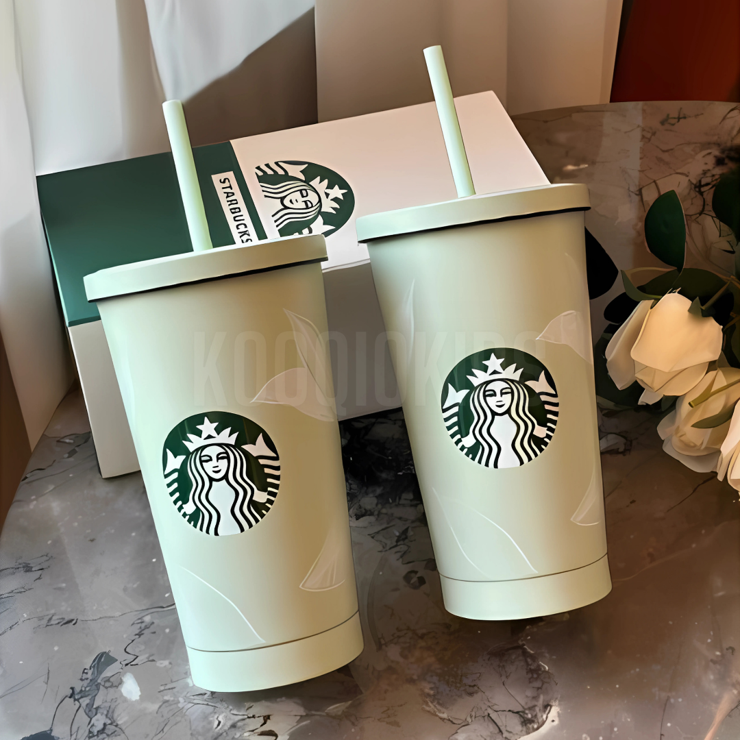 Starbucks Stainless Steel Sipper with straw 500ml