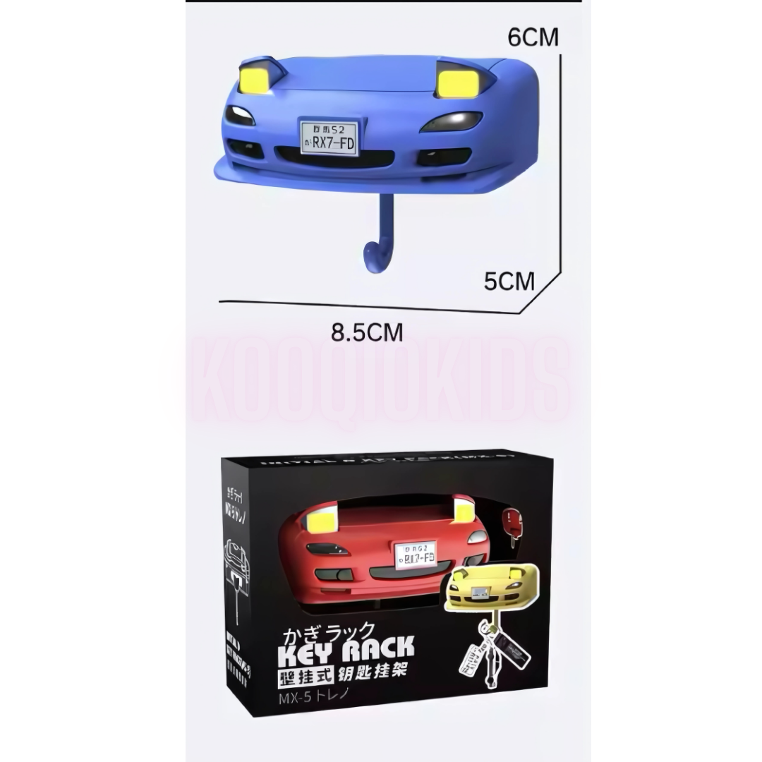 Creative Key Storage Rack with Led HeadLights