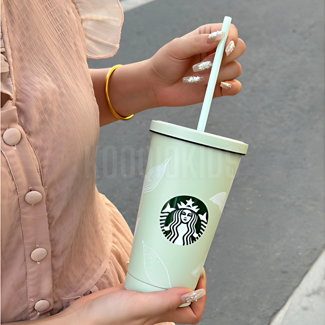 Starbucks Stainless Steel Sipper with straw 500ml