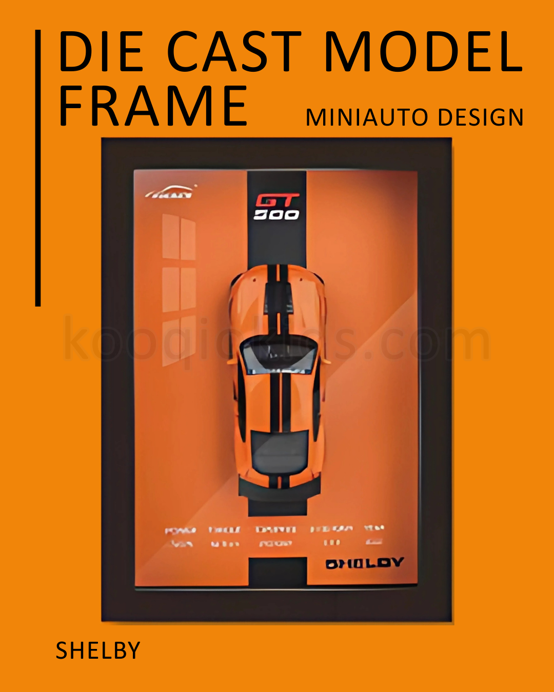 3D Frame Die Cast Mini Auto Cars