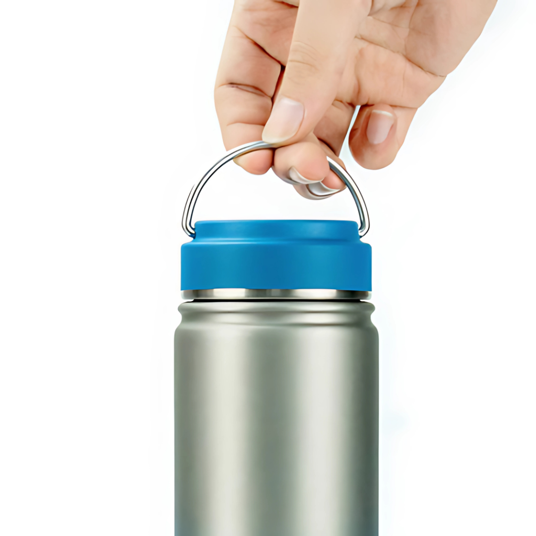 Tyeso Sports Bottle With Steel Handle 25 FL Oz