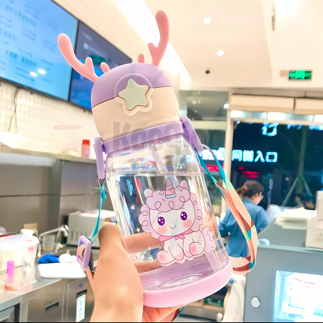 Deer antler water bottle Kooqio Kids