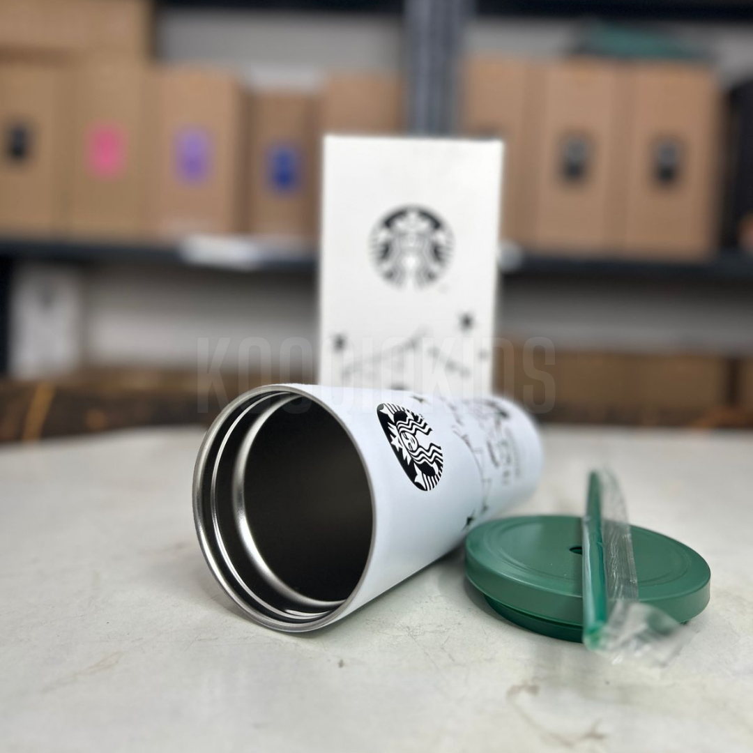 Starbucks Stainless Steel Sipper with straw 500ml