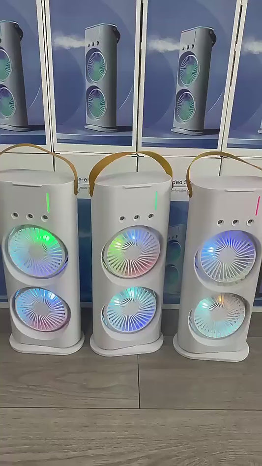 Portable Mist Cooling Fan WITH REMOTE