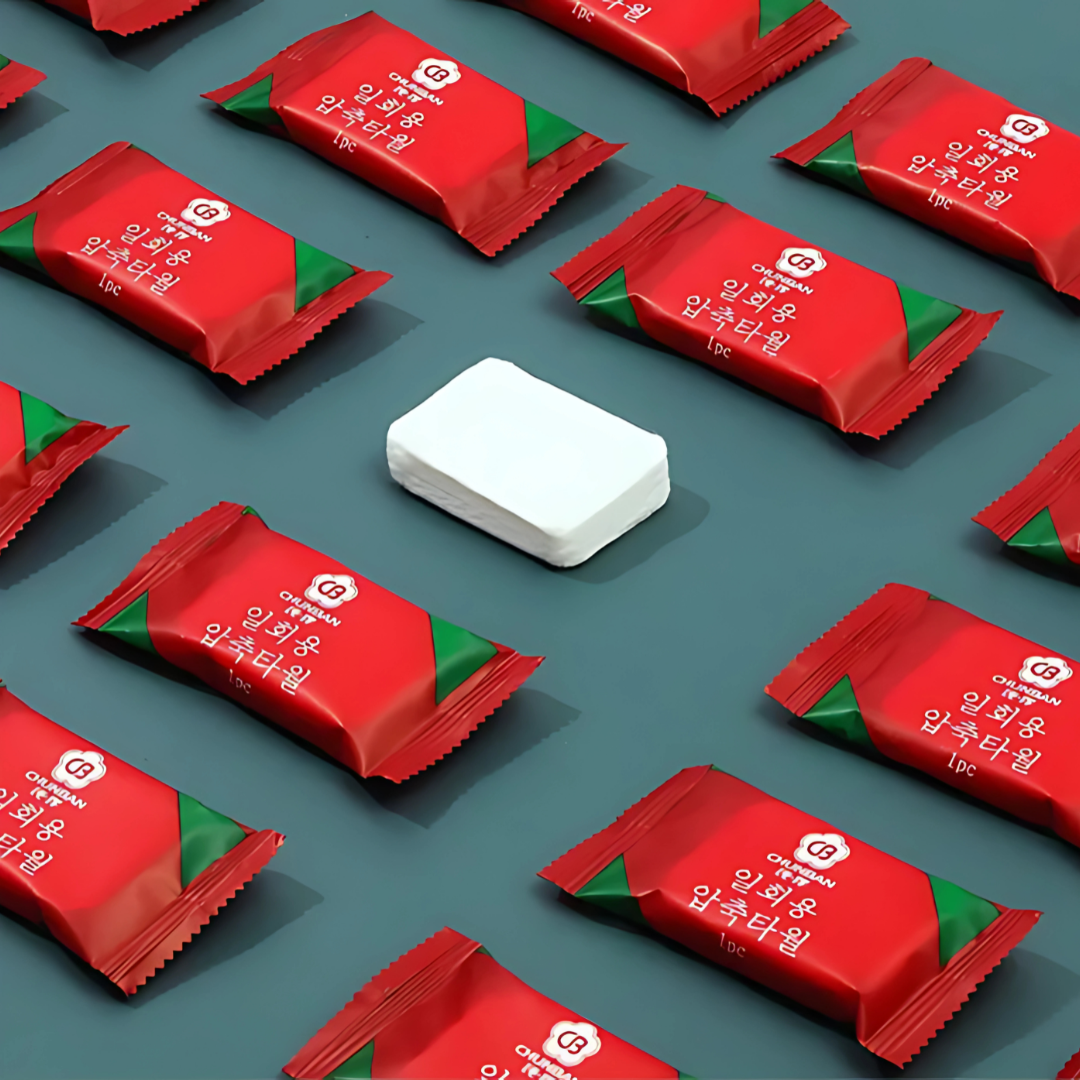 Compressed Pocket Towels