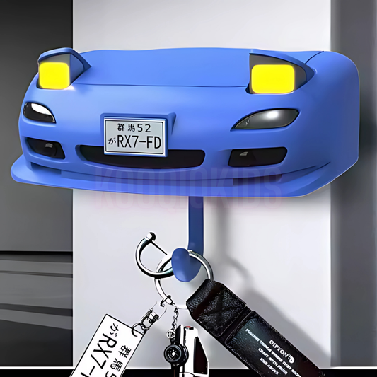Creative Key Storage Rack with Led HeadLights