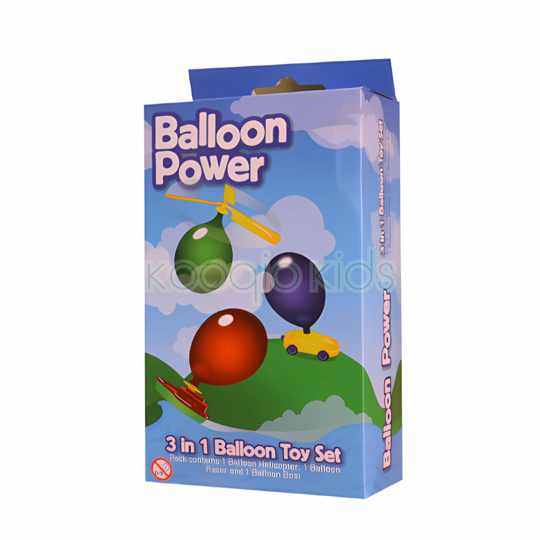 3 in 1 Balloon Toy Set