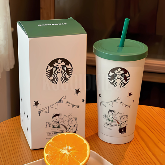Starbucks Stainless Steel Sipper with straw 500ml