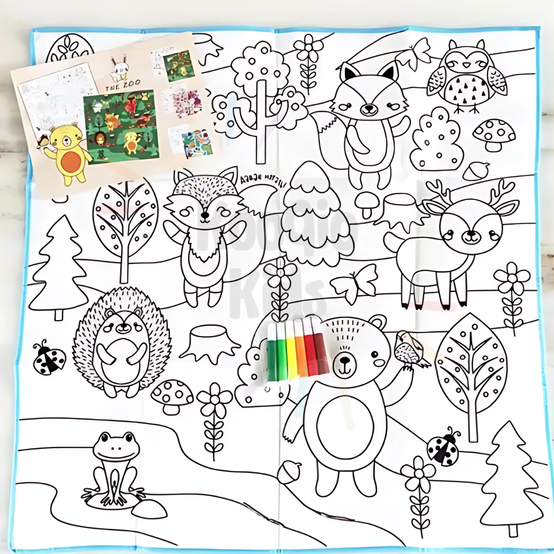Coloring Matts Kooqio Kids