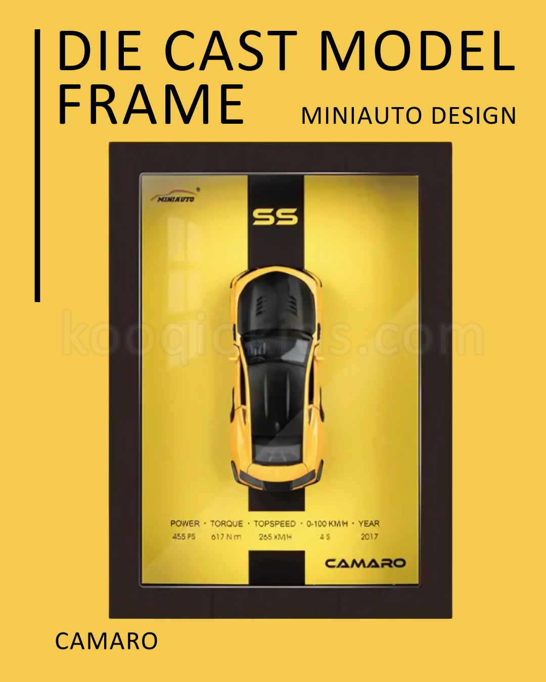3D Frame Die Cast Mini Auto Cars