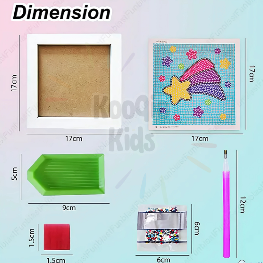 DIY Diamond Painting Kit Kooqio Kids