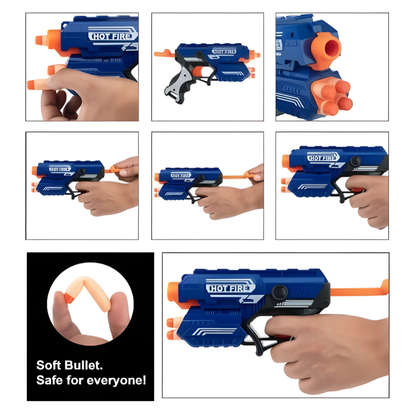 Blaze Storm Manual Soft Bullet Gun GY-7037 - Kooqio Kids
