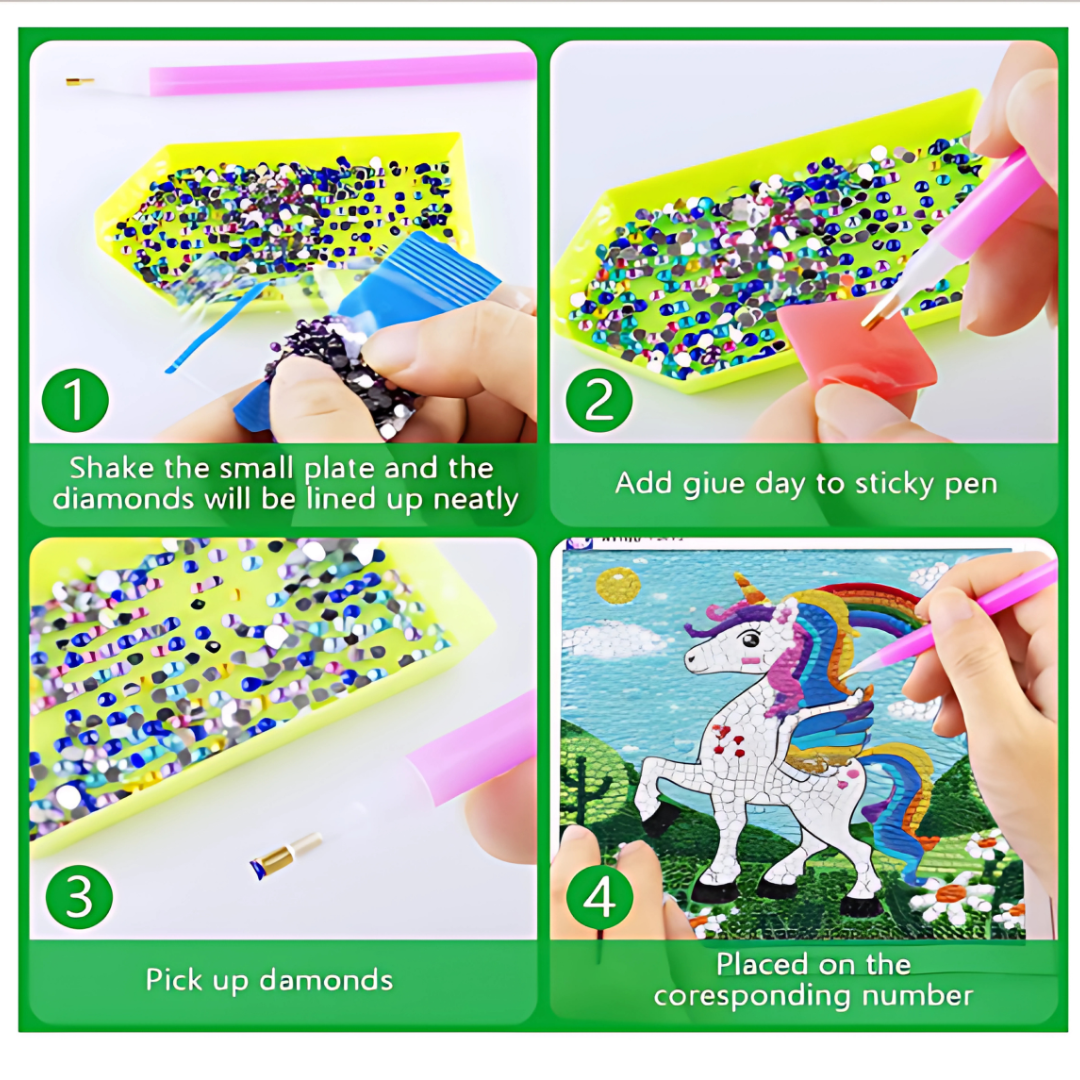 DIY Diamond Painting Kit Kooqio Kids