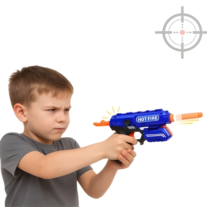 Blaze Storm Manual Soft Bullet Gun GY-7037 - Kooqio Kids