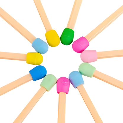 🔥 Matchstick Shaped Erasers - Fun School Supplies (Pack of 4)