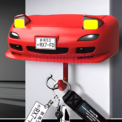 Creative Key Storage Rack with Led HeadLights