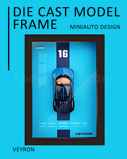 3D Frame Die Cast Mini Auto Cars