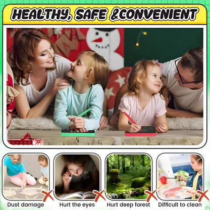 🎨 2-in-1 LCD Drawing Tablet with Pencil Case