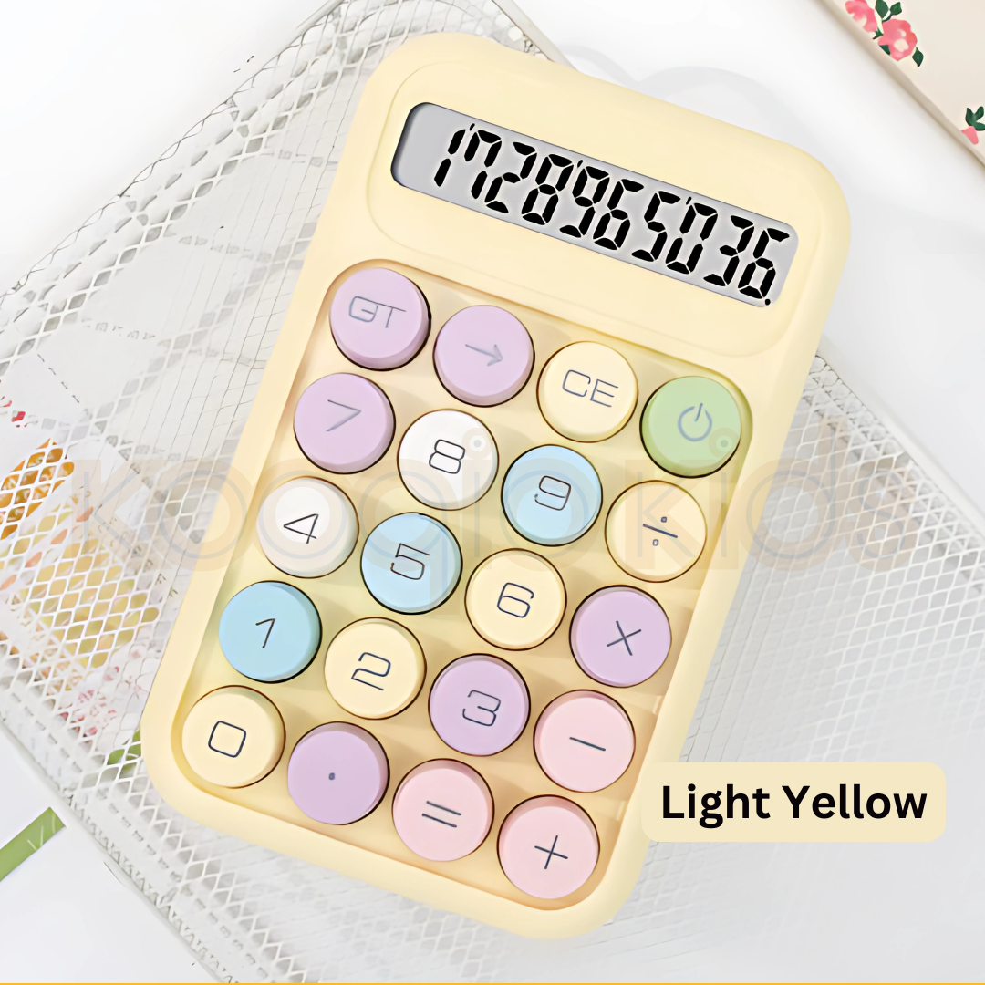 Mechanical Dopamine Colored Calculators