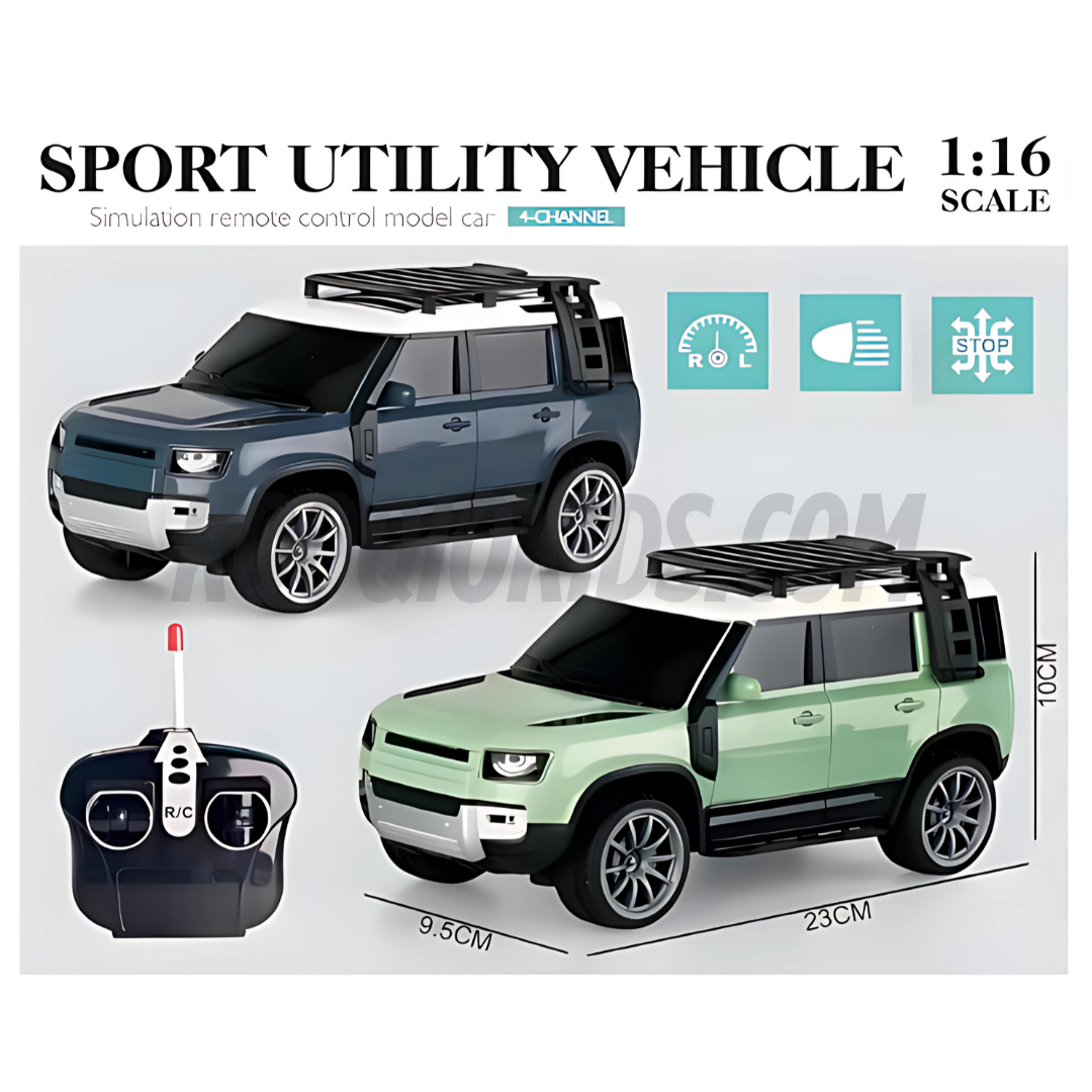 Defender Cars (RC-Super Racing Sports High Speed Toy Vehicle, Motor RC Chargeable Cars for Kids)