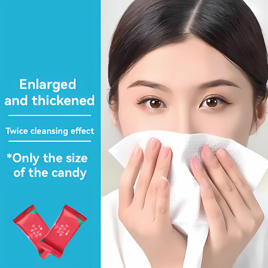 Compressed Pocket Towels