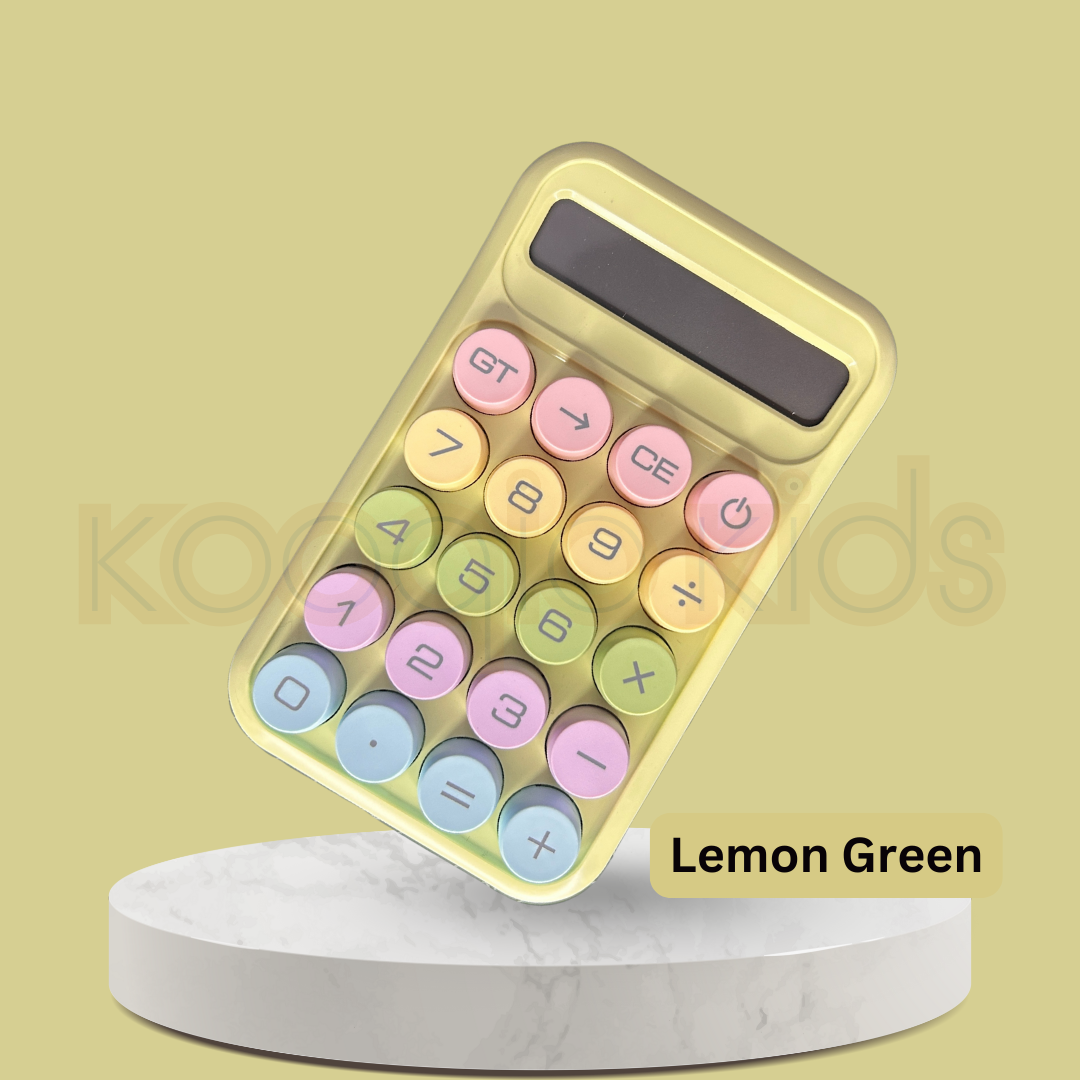 Mechanical Dopamine Colored Calculators