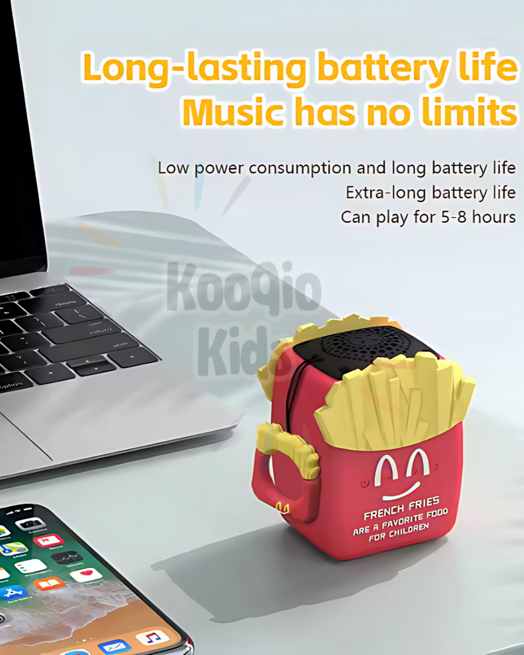 French Fries BT Speaker Kooqio Kids