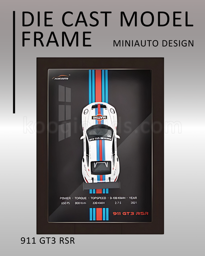 3D Frame Die Cast Mini Auto Cars